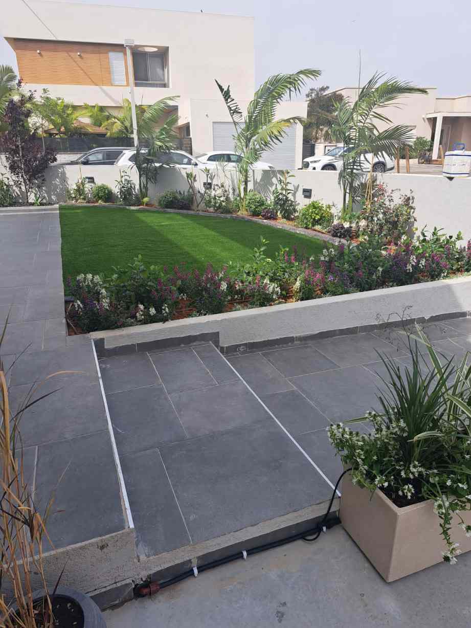 הקמה של גינת יוקרה