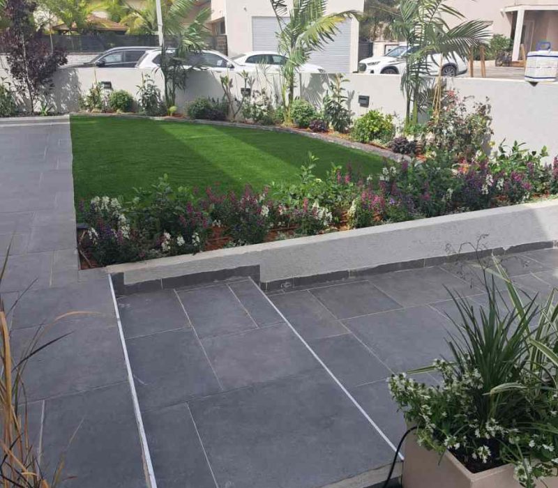 הקמה של גינת יוקרה