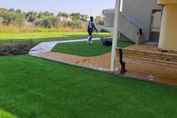 תכנון גינה בגן יבנה